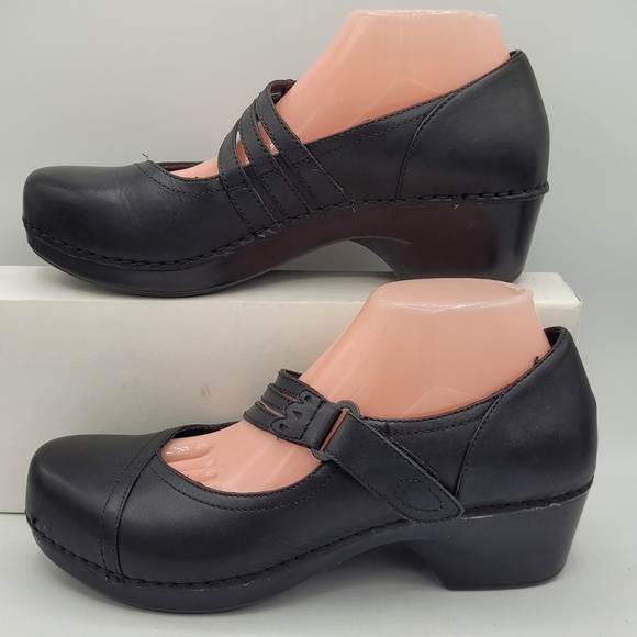 Dansko Tandy Nubuck Leather 2.25" Heel Mary Jane Shoes Size 41 US 10.5/ 11 - Picture 16 of 16